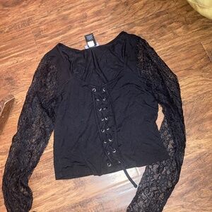 Hot Topic Blouse, Juniors Sz L
